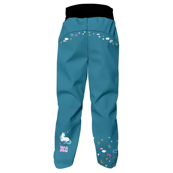  Bebe softshell hlače WAMU JEDNOROŽCI PLAVI 