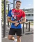 Muška funkcionalna kompresijska majica kratkih rukava premium ALTISPORT VOJ/ALM036TR04 LAV