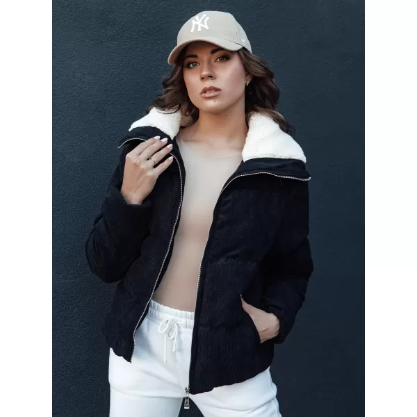  Ženska jakna DSTREET TRENDYGLAM TY4357 CRNI 