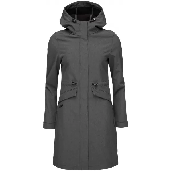  Ženski softshell kaput LOAP LUNARA TAMNOSIVA 