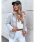 Ženska jakna DSTREET VICTORIA SNUG TY3696 TAMNO SIVA