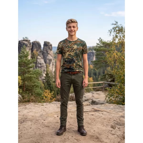  T -majica BRANDIT T BD6017 FLECKTARN 