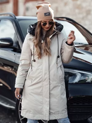 Kaput DSTREET ELEGANTI BIJELA