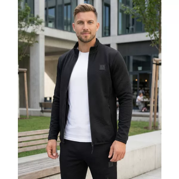  Muški sweatshirt ALTISPORT DAN CRNA 