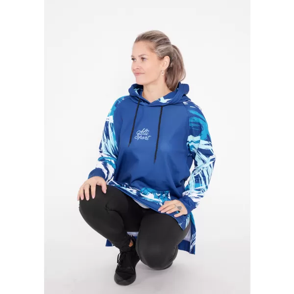  Ženski funkcionalni produljeni sweatshirt premium ALTISPORT VOJ/ALW039MI03 NAVIKE 