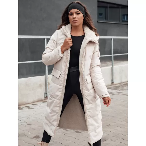  Zimski kaput DSTREET GLAMPUFF BEŽ 