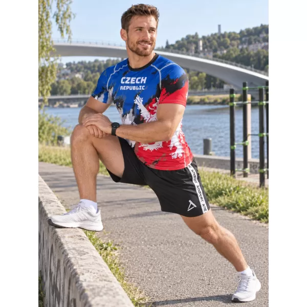  Muška funkcionalna kompresijska majica kratkih rukava premium ALTISPORT VOJ/ALM036TR04 PRUGE 