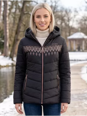 Ženska jakna ALTISPORT DELSY CRNA