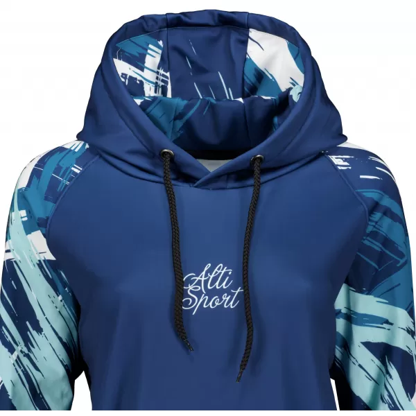  Ženski funkcionalni produljeni sweatshirt premium ALTISPORT VOJ/ALW039MI03 NAVIKE 