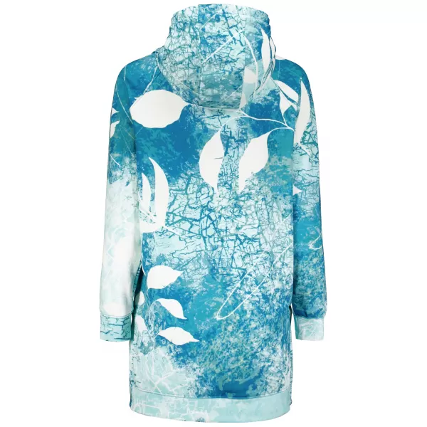  Ženski funkcionalni produljeni sweatshirt premium ALTISPORT VOJ/ALW020MI03 PLAVA 