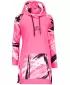 Ženski funkcionalni produljeni sweatshirt premium ALTISPORT VOJ/ALW039MI03 FLUO RUŽIČASTA