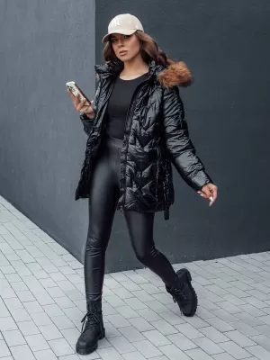Ženska jakna DSTREET LANE CRNI