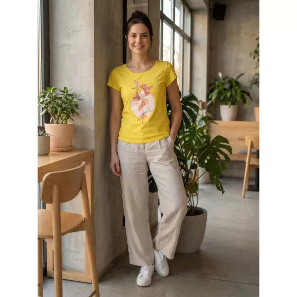  Ženska majica ALTISPORT ALW187122 LIMUN 