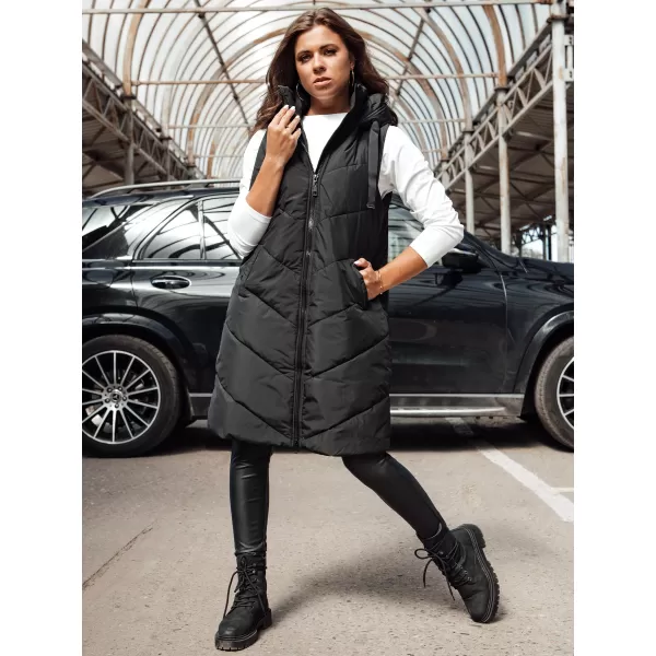  Ženska vesta DSTREET LIDMAN BLACK Dstreet1 