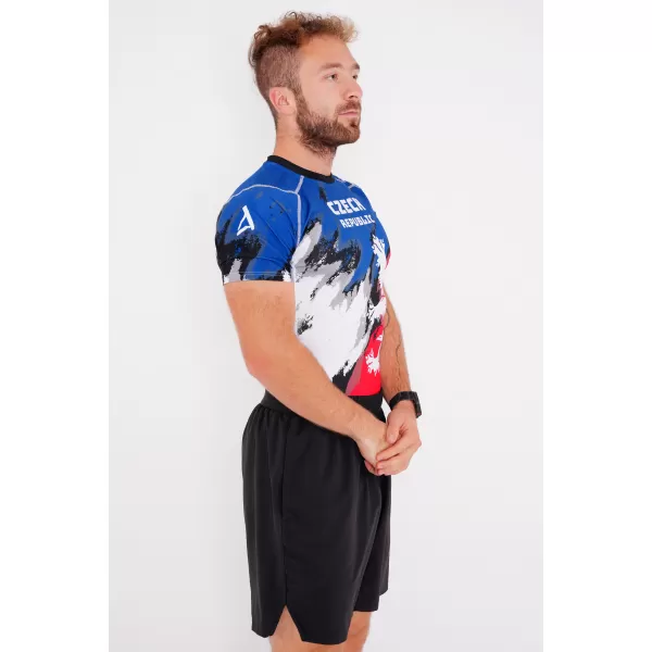  Muška funkcionalna kompresijska majica kratkih rukava premium ALTISPORT VOJ/ALM036TR04 PRUGE 