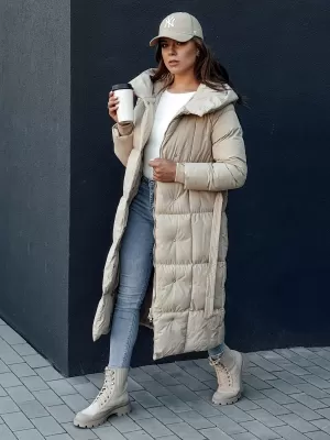 Ženski kaput DSTREET CLOUTIQUE LIGHT BEIGE Dstreet1