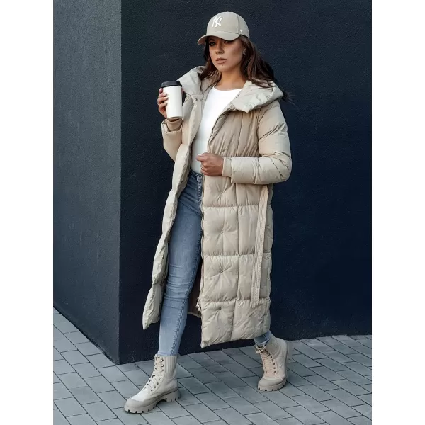  Ženski kaput DSTREET CLOUTIQUE LIGHT BEIGE Dstreet1 