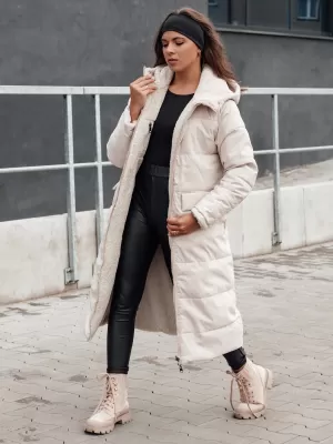 Zimski kaput DSTREET GLAMPUFF BEŽ