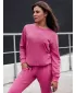 Ženska majica DSTREET GLAMFLAIR BY1317 RUŽIČASTI