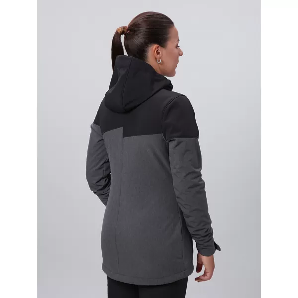  Ženska softshell jakna LOAP LUDYSA TAMNOSIVA 