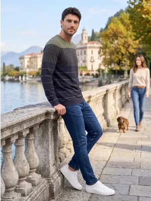 Muška majica kratkih rukava ALTISPORT DAIRUS KAKI