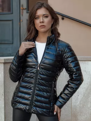 Ženska jakna DSTREET BUSY BEE CRNI
