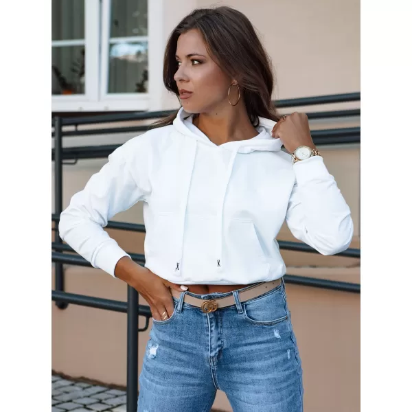  Ženska majica DSTREET TRENDHOOD BY1310 BIJELA 
