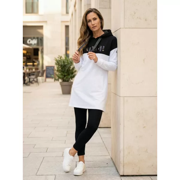  Ženski sweatshirt KIXMI TIARA BIJELA 