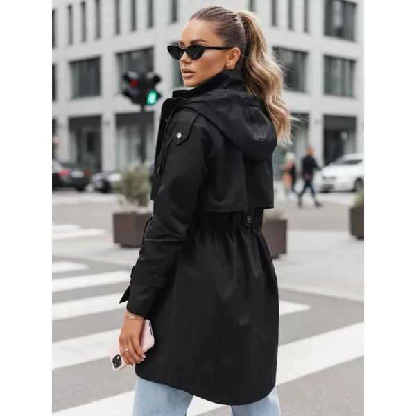  Ženska parka DSTREET BRENS BLACK Dstreet1 