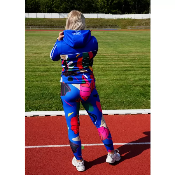  Ženska vrhunska funkcionalna majica ALTISPORT VOJ/ALW042MI01 PLAVA 