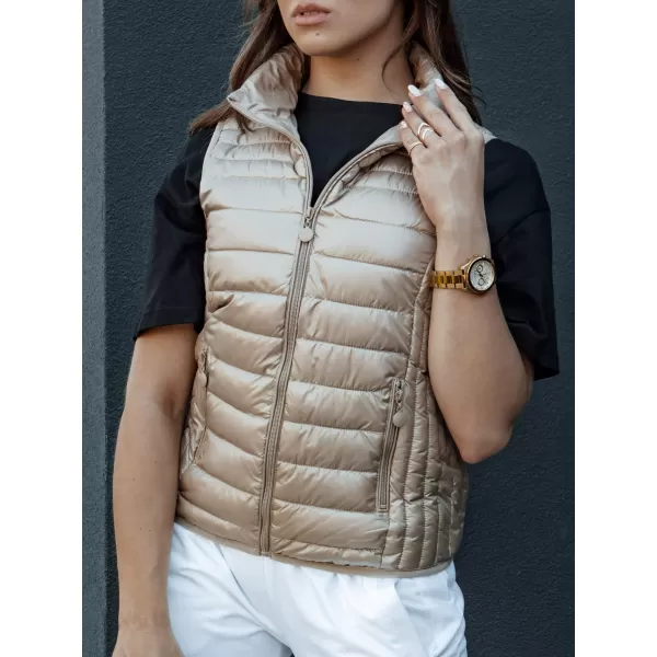  Prsluk DSTREET STYLISHZ TY4439 KARAMELA 