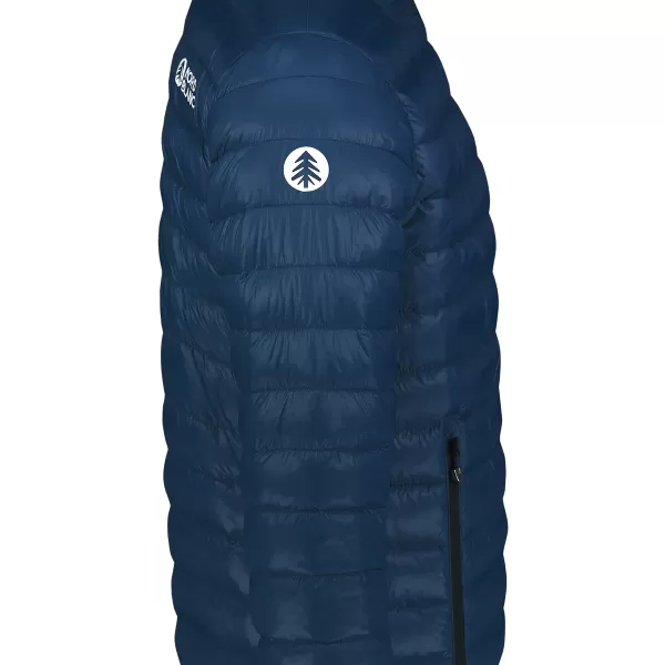  Muška prošivena jakna NORDBLANC EAGLEHEART NBWJM8067 TAMNOPLAVA 