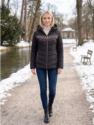 Ženska jakna ALTISPORT DELSY CRNA