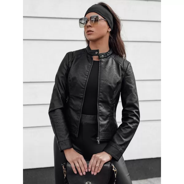  Ženska jakna DSTREET SKINVEX BLACK Dstreet1 