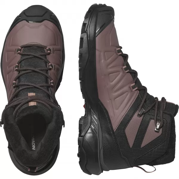  Ženske cipele SALOMON X ULTRA SNOWPILOT WP W L47585800 CRNI/PAPAR/KONJAK 