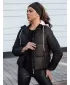 Ženska jakna DSTREET NORDPUFF CRNI