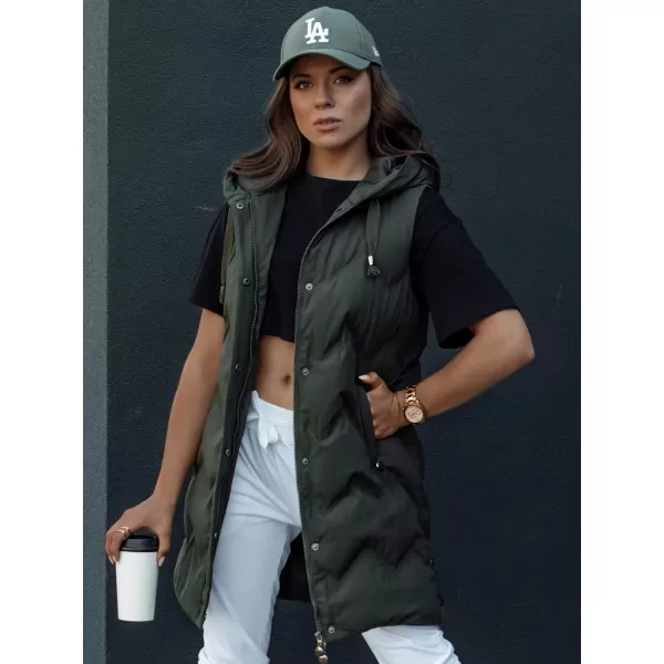  Prsluk DSTREET TAMIRA ZELENA 