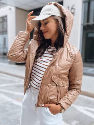 Ženska jakna DSTREET LILYWOOL TY3714 ZLATAN