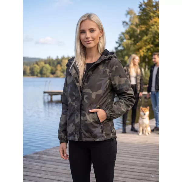  Ženska jakna BRANDIT BD33114 TAMNOCAMO 