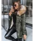 Ženska jakna DSTREET GARNET TY3945 ZELENA