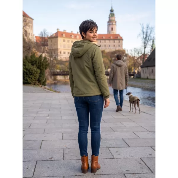  Ženska jakna BRANDIT BD33114 MASLINA 