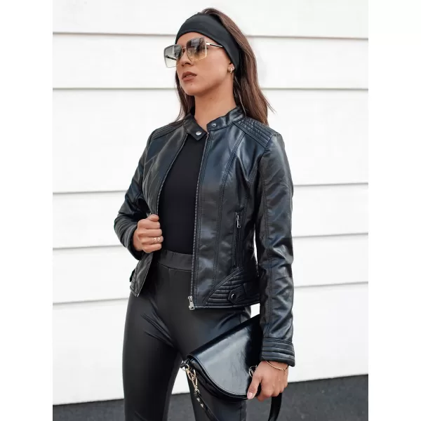  Ženska jakna DSTREET VELLORI BLACK Dstreet1 