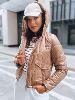 Ženska jakna DSTREET LILYWOOL TY3714 ZLATAN