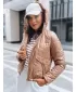 Ženska jakna DSTREET LILYWOOL TY3714 ZLATAN