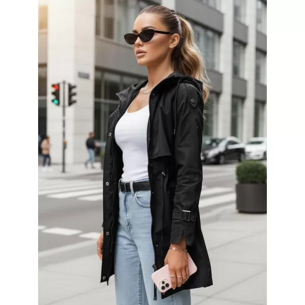  Ženska parka DSTREET BRENS BLACK Dstreet1 