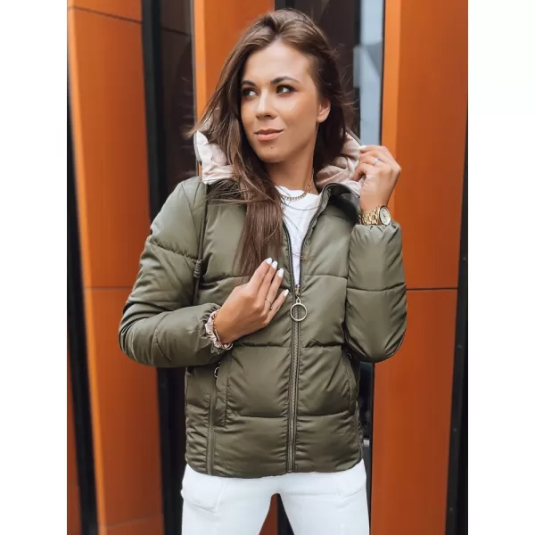 Ženska jakna DSTREET VICTORIA SNUG TY3716 ZELENA 