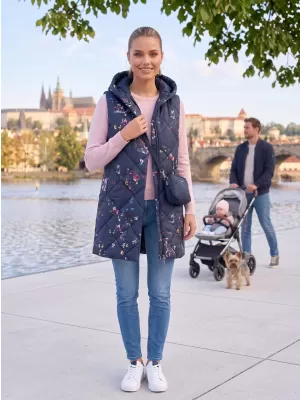 Ženski prsluk ALTISPORT DANIELA TAMNOPLAVA