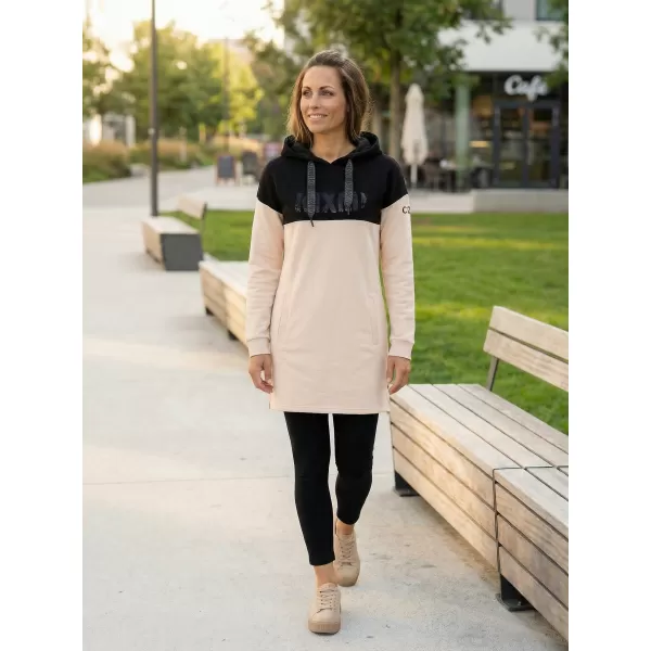  Ženski sweatshirt KIXMI TIARA SVIJETLO BEŽ 