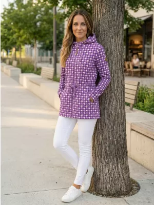 Ženski sweatshirt ALTISPORT DEMETRIA LJUBIČASTA