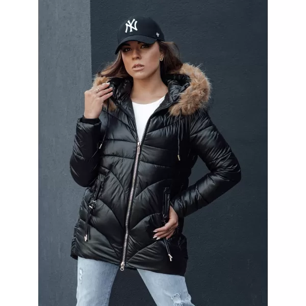  Ženska jakna DSTREET WINTERCHIC CRNI 